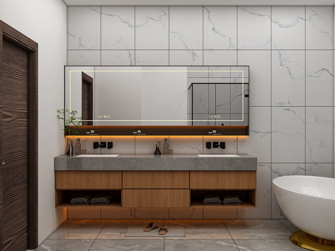 Salle de bain de luxe